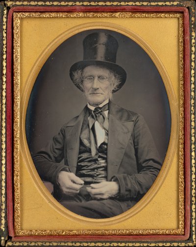 Portrett av en mann av American 19th Century