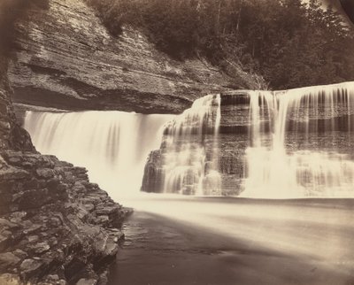 Trenton Falls, New York av American 19th Century