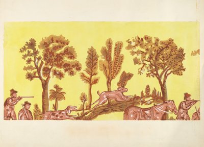 Bandbox Design (Rabbit Hunt) av American 20th Century