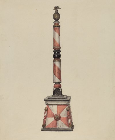 Barber Pole av American 20th Century