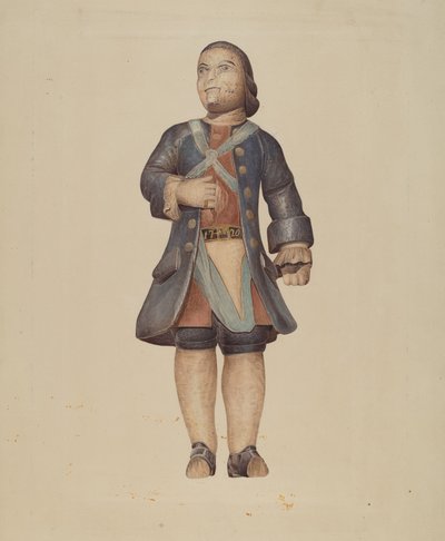 Billethead soldat av American 20th Century