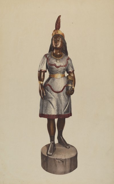 Sigarbutikk Pocahontas av American 20th Century