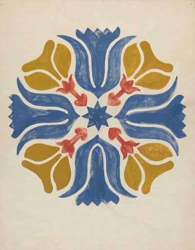 Design fra foreslått portefølje av American 20th Century