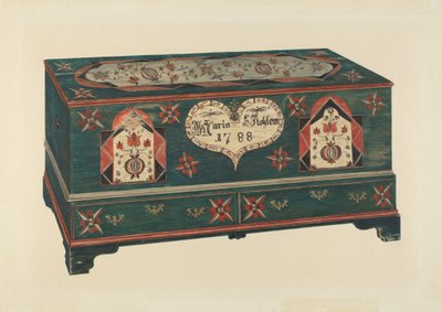 Dower kiste av American 20th Century