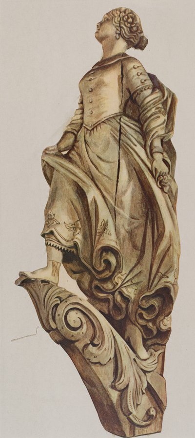 Galionsfigur av American 20th Century