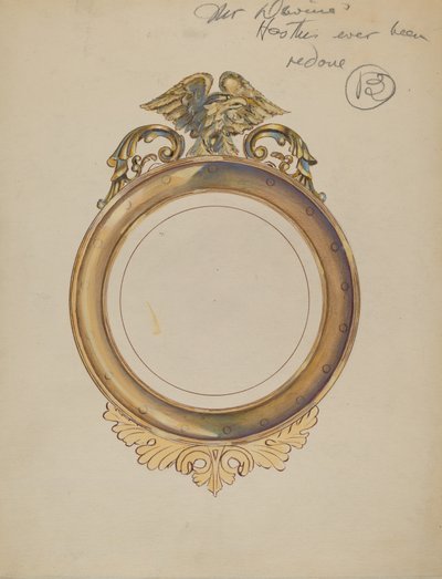 Ramme for speil av American 20th Century