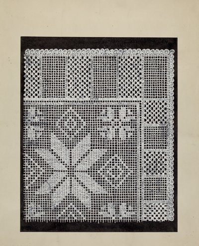Lace Hardanger av American 20th Century