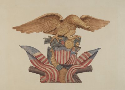 Furu Ornament (ørn) av American 20th Century