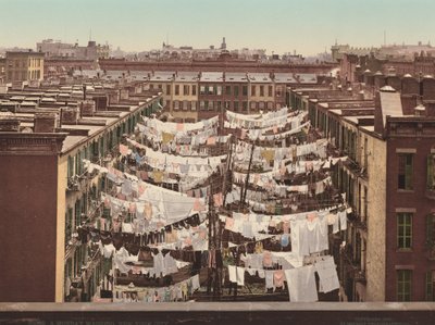 A Monday Washing, New York City av American 20th Century, Detroit Photographic Company