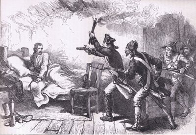 Arrest of General Westcott, illustrasjon fra Cassells History of the United States utgitt av Cassell, Petter & Galpin, ca. 1900 (litho) av American English school
