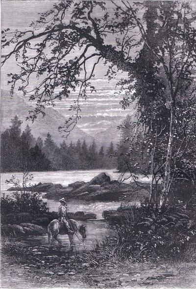 View of North Carolina, illustrasjon fra Cassells History of the United States utgitt av Cassell, Petter & Galpin, ca. 1900 (litho) av American English school