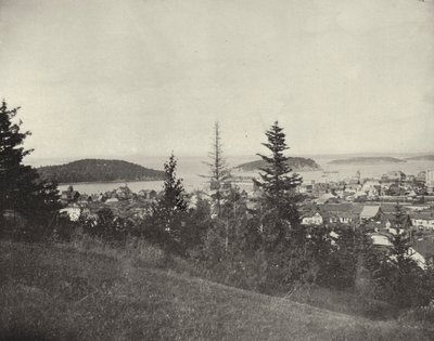 Bar Harbor, Maine (s/hvitt bilde) av American Photographer (after)