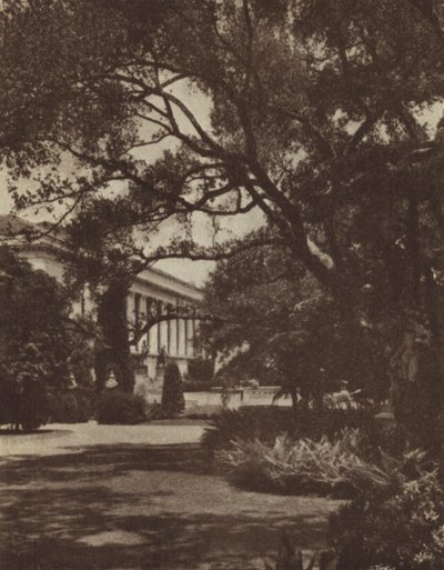 California: Huntington Library (s/hvitt-bilde) av American Photographer (after)