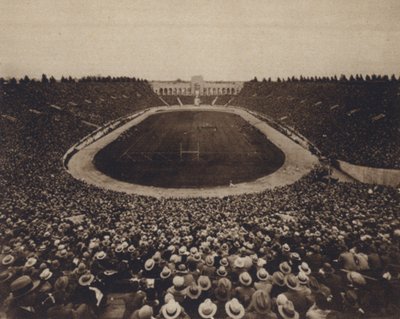 California: Los Angeles Coliseum (s/hvitt bilde) av American Photographer (after)