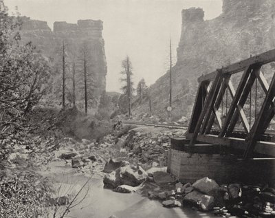 Castle Gate, Utah (s/hvitt bilde) av American Photographer (after)