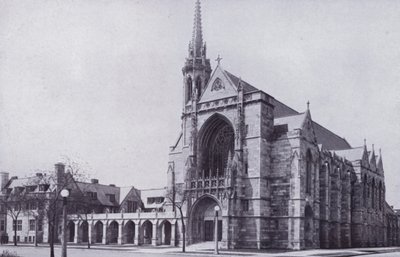 Chicago: Fourth Presbyterian Church (s/hvitt-bilde) av American Photographer (after)