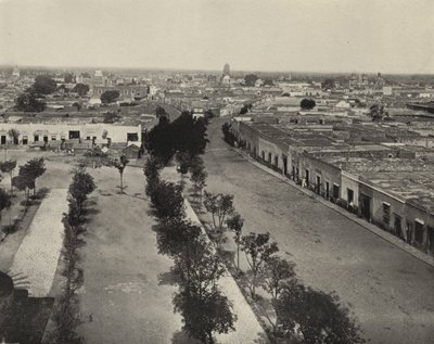 Byen Queretaro, Mexico (s/hvitt bilde) av American Photographer (after)