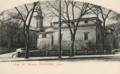 Fogg Art Museum, Cambridge, Massachusetts, USA (s/hvitt-bilde) av American Photographer (after)