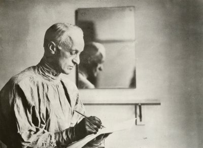 Harvey Cushing, nevrokirurg, portrett (s/hvitt-bilde) av American Photographer (after)