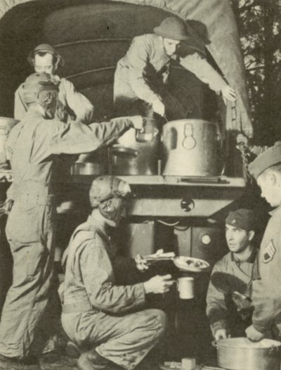 Illustrasjon for The Armoured Forces of the United States Army (s/hv-bilde) av American Photographer (after)