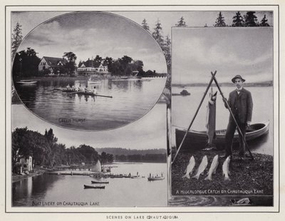 Jamestown, NY: Scenes on Lake Chautauqua (s/hv-bilde) av American Photographer (after)