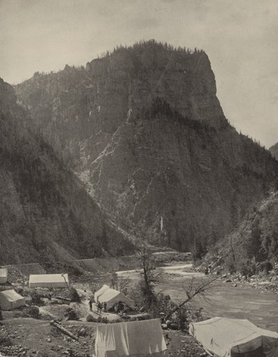 Kong Salomos tempel, Grand River, Colorado (s/hvitt bilde) av American Photographer (after)