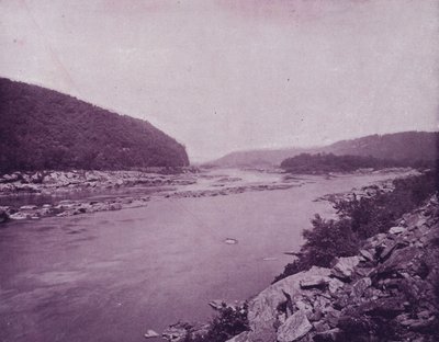 Lille halsen av Susquehanna River, Pennsylvania (s/hv-bilde) av American Photographer (after)