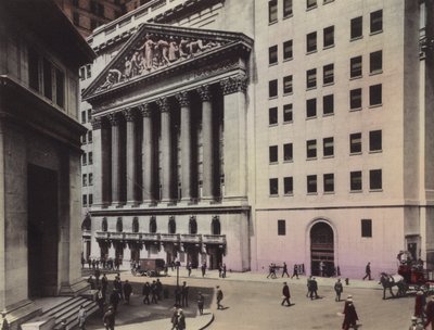 New York: JP Morgan og Co; New York Stock Exchange (bilde) av American Photographer (after)