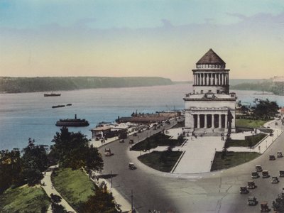 New York: Hudson River og Riverside Drive; Grants grav (bilde) av American Photographer (after)