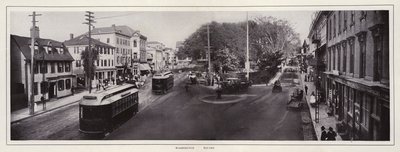 Newport, Rhode Island: Washington Square (s/hvitt bilde) av American Photographer (after)