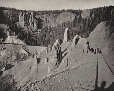 Phantom Curve, Colorado (s/hvitt bilde) av American Photographer (after)