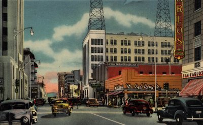 Phoenix, Arizona: Central Avenue, ser sørover fra Monroe (bilde) av American Photographer (after)