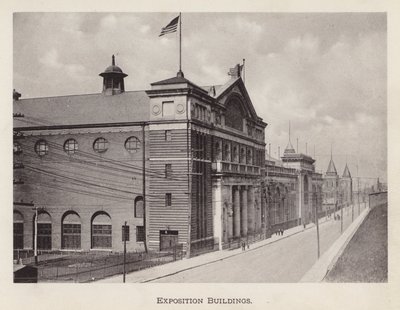 Pittsburgh: Exposition Buildings (s/hvitt-bilde) av American Photographer (after)