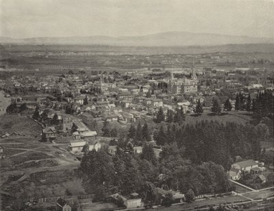 Portland, Oregon (s/hvitt bilde) av American Photographer (after)