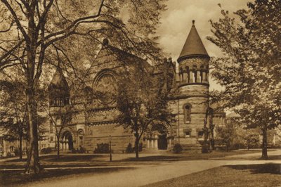 Princeton University: Alexander Hall (s/hv-bilde) av American Photographer (after)