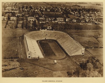 Princeton University: Palmer Memorial Stadium (s/hv-bilde) av American Photographer (after)