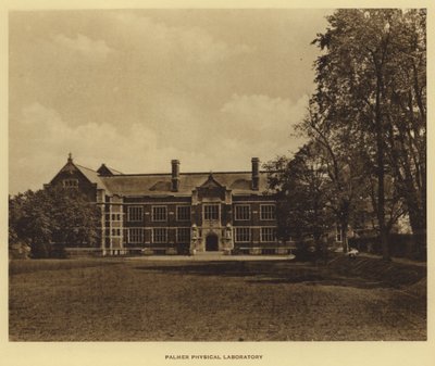 Princeton University: Palmer Physical Laboratory (s/hvitt bilde) av American Photographer (after)
