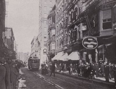 Providence, Rhode Island: Westminster Street (s/hvitt bilde) av American Photographer (after)