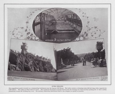 San Francisco: Sutro Heights (s/hvitt bilde) av American Photographer (after)