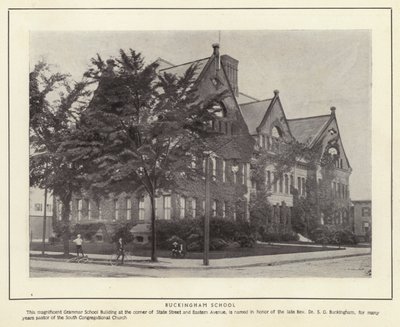 Springfield, Massachusetts: Buckingham School (s/hv-bilde) av American Photographer (after)