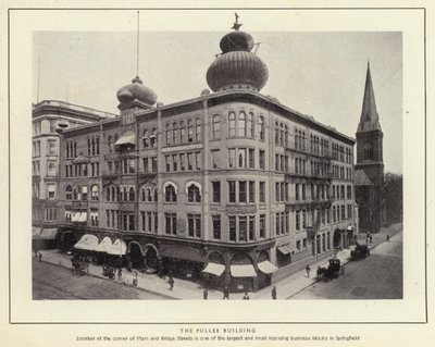 Springfield, Massachusetts: The Fuller Building (s/hvitt-bilde) av American Photographer (after)