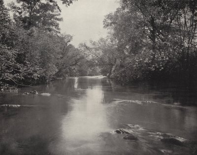 Swannanoa River, North Carolina (s/hvitt bilde) av American Photographer (after)