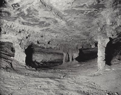 The Bridal Chamber, Mammoth Cave, Kentucky (s/hv-bilde) av American Photographer (after)