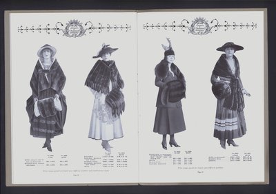 To-siders oppslag fra The Theatre of Fur Fashion (s/hv-bilde) av American Photographer (after)
