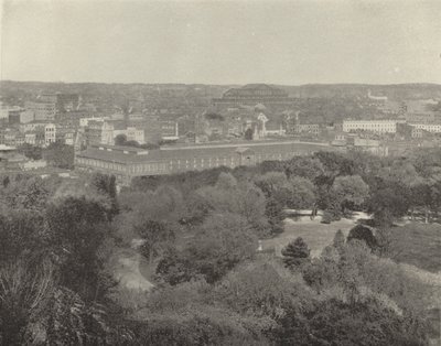 Washington City, boligseksjon (s/hvitt bilde) av American Photographer (after)