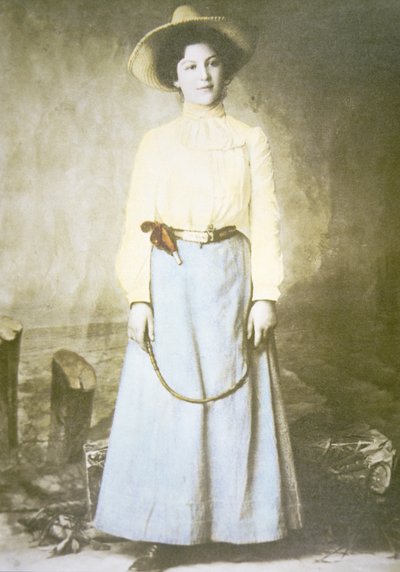 Anna Webb fra Kansas, ca. 1880 (s/hvitt-bilde) av American Photographer