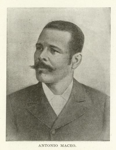 Antonio Maceo (svart-hvitt fotografi) av American Photographer