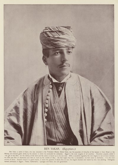 Ben Yakar, egypter av American Photographer