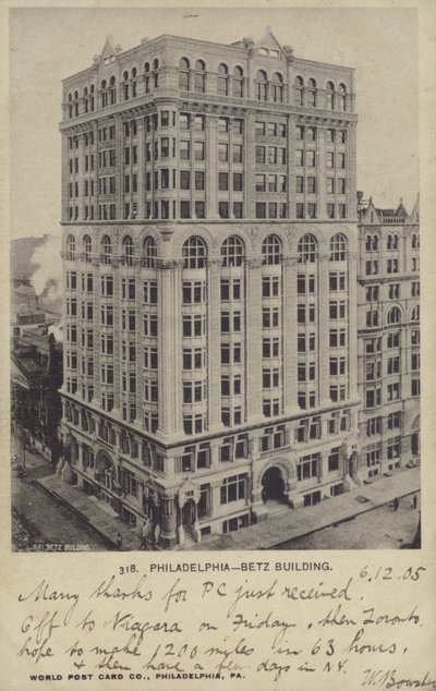 Betz Building, Philadelphia, Pennsylvania av American Photographer