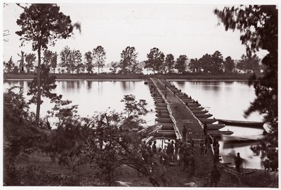 Building Quarters at Fort Brady, ca. 1865 (albumin-sølvtrykk fra glassnegativ) av American Photographer